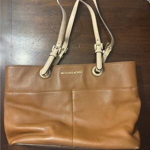 Michael Kors Brown Leather Tote